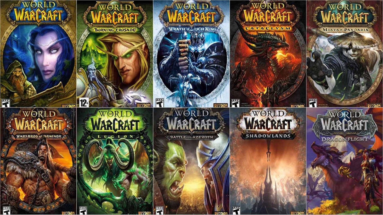 All World Of Warcraft Expansions Complete List Release Dates And 