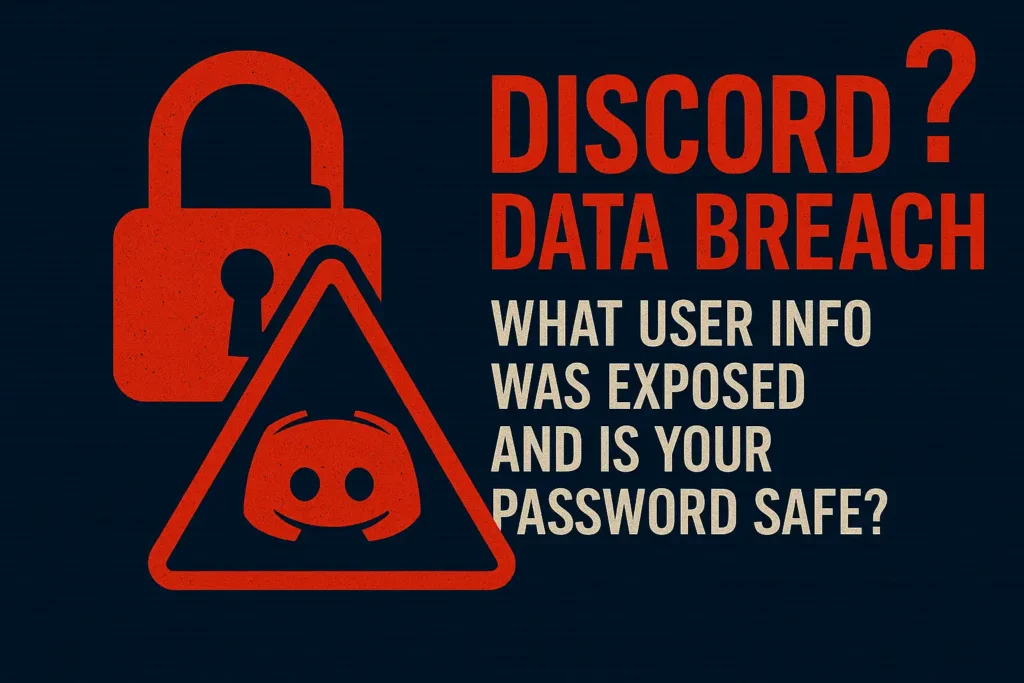 Discord Data Breach: What User Info Was Exposed and Is Your Password Safe?
