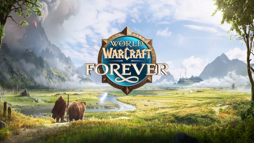 WoW Forever beta ekran sa novom raserom Skyborne na Azerothu